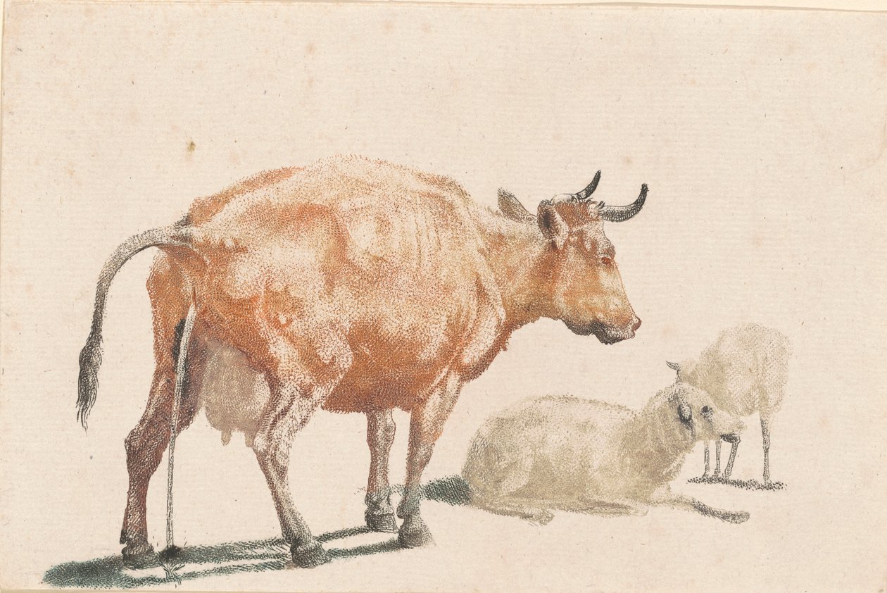 Den pisserende ko, 1690