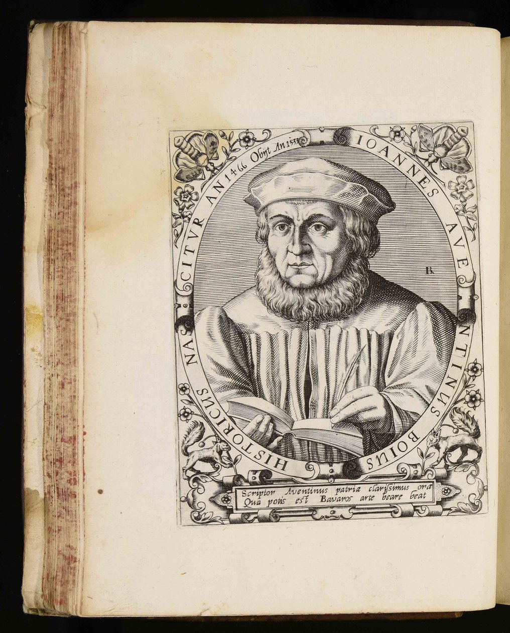 Johannes Aventinus historicus af Johann Theodor de Bry