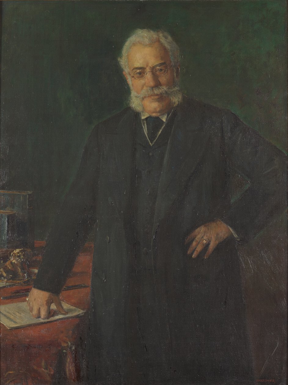 Johann Freiherr von Chlumecky af Johann Victor Krämer