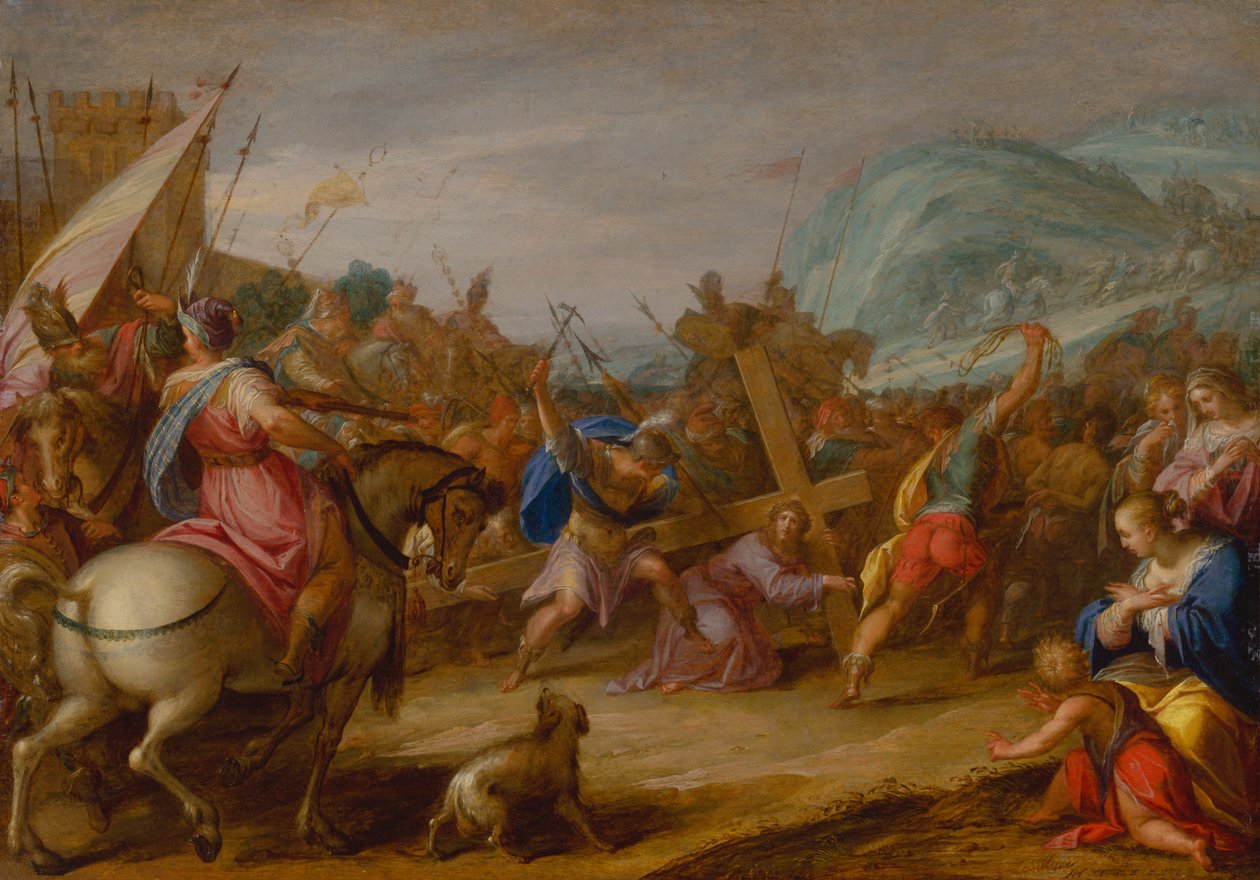 At bære korset af Johann or Hans von Aachen