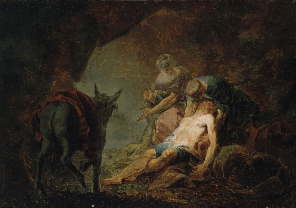 Den barmhjertige samaritaner af Johannes Zick