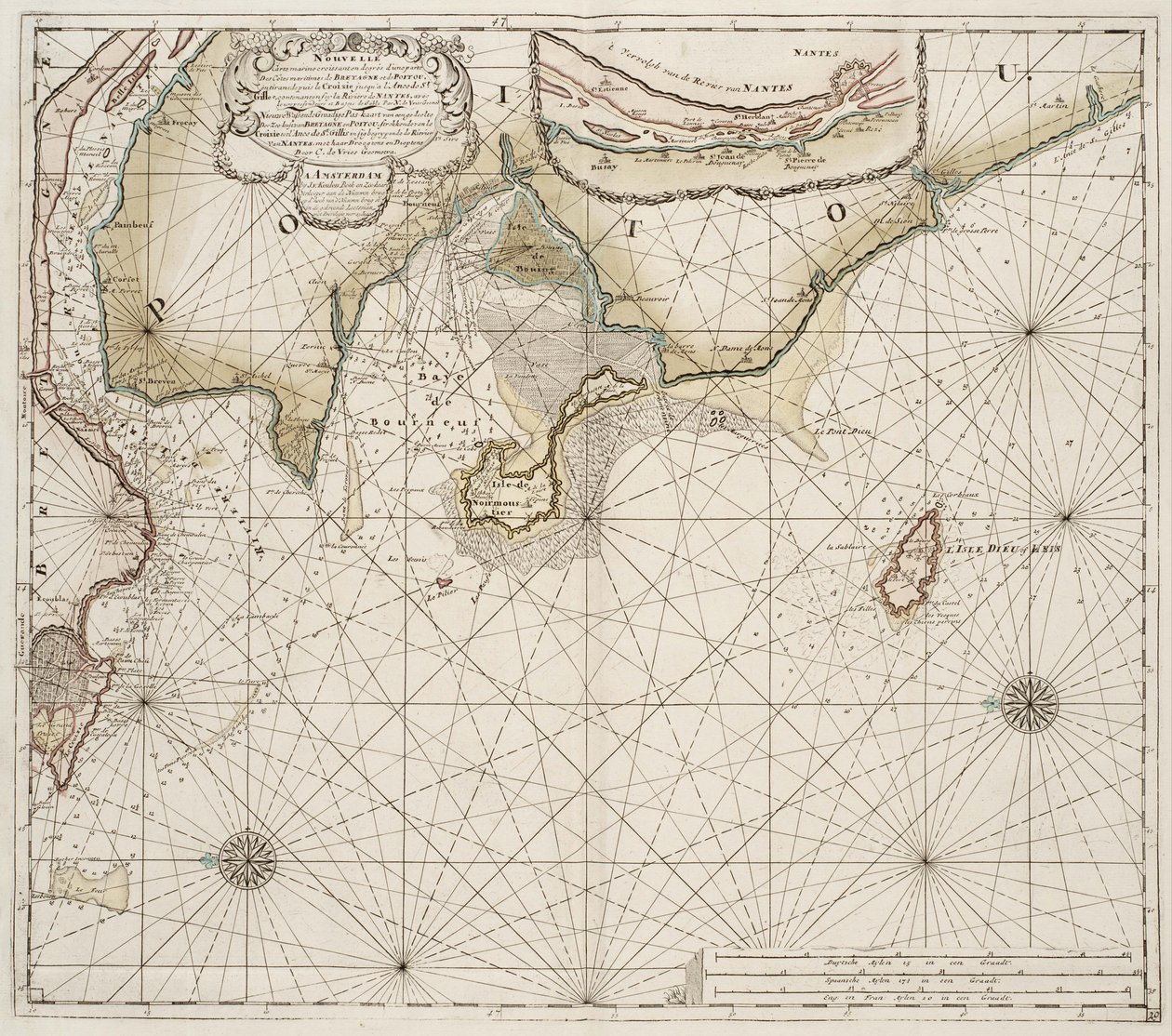 Udmundingen af ​​Loire af Johannes van Keulen