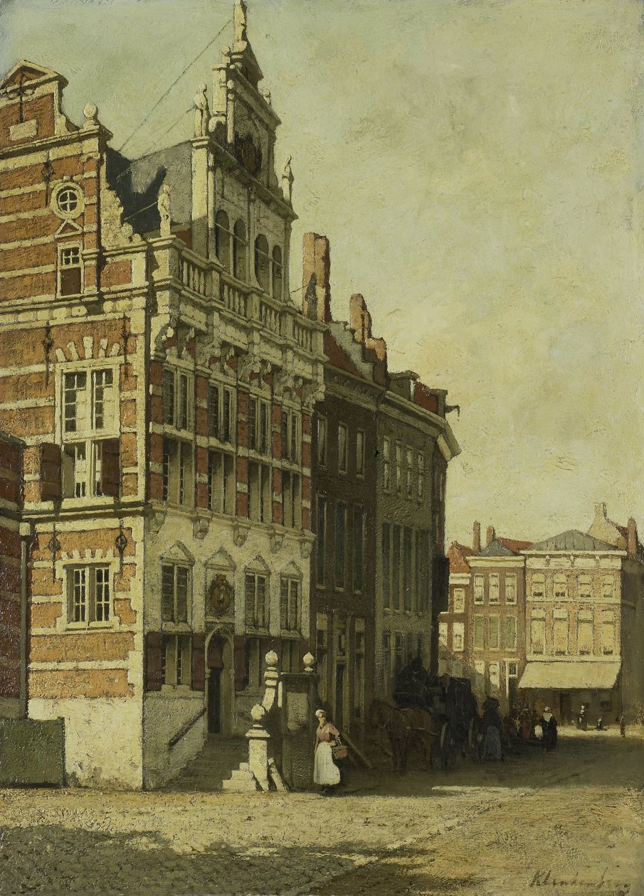 Rådhuset, Haag af Johannes Christiaan Karel Klinkenberg