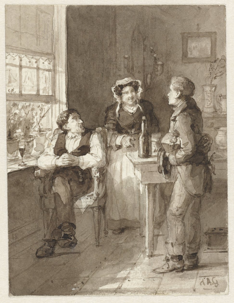 Budbringeren af Johannes Christiaan d