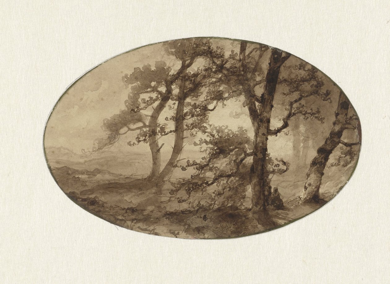 skovbryn af Johannes Franciscus Hoppenbrouwers