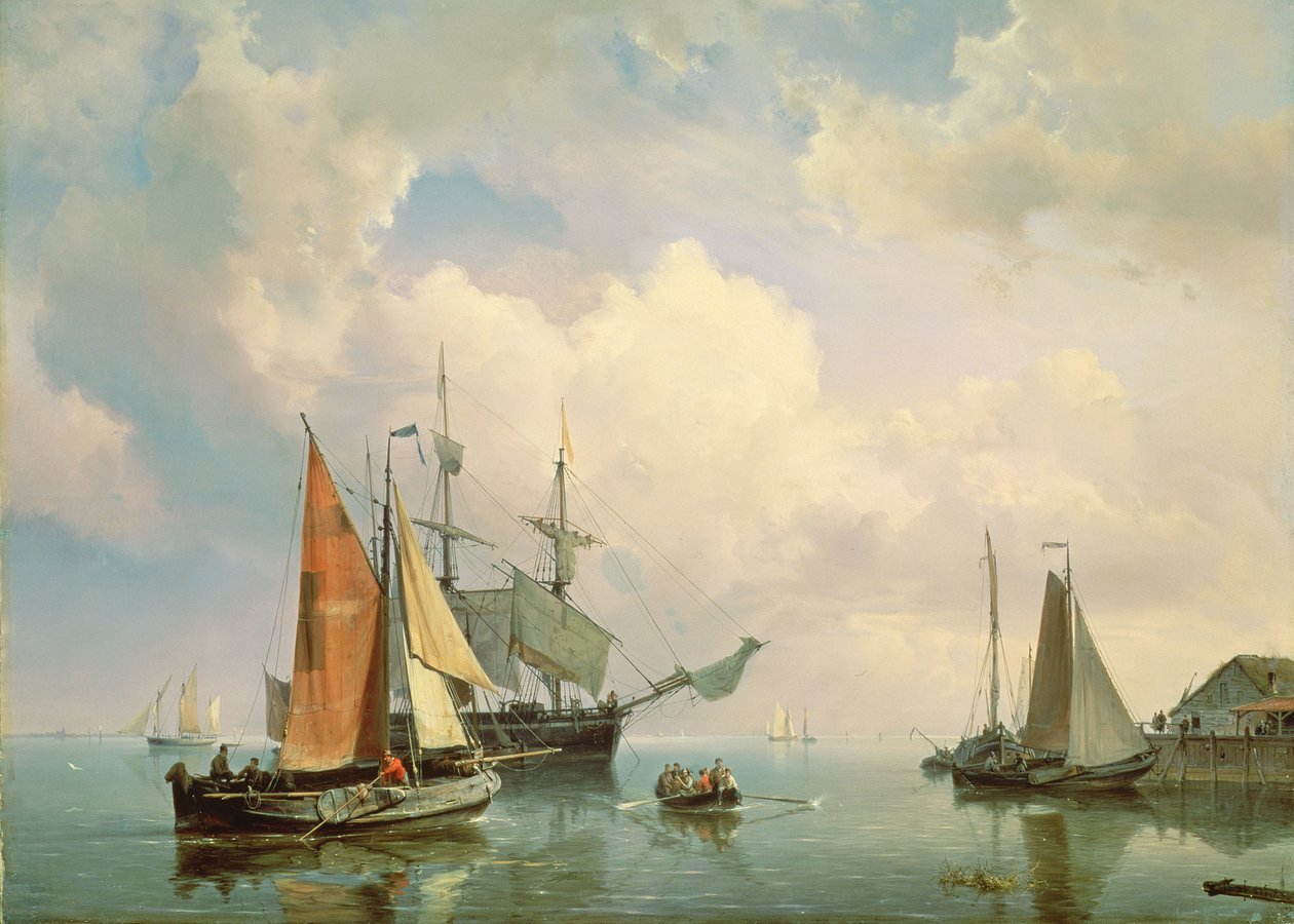 Marine af Johannes Hermann Barend Koekkoek