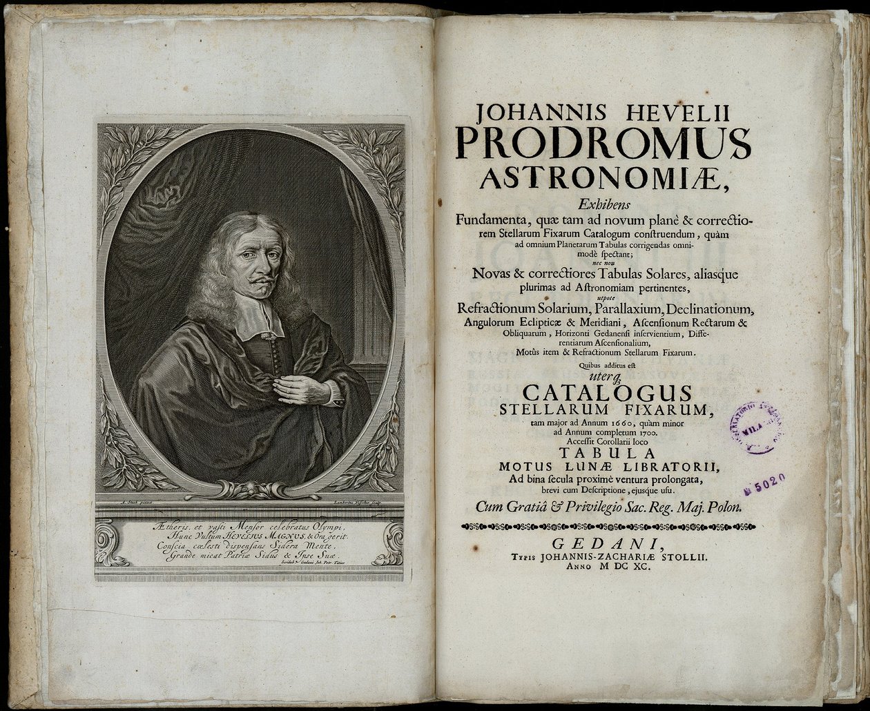 Johannes Hevelius, Prodromus af astronomi, 1690 af Johannes Hevelius