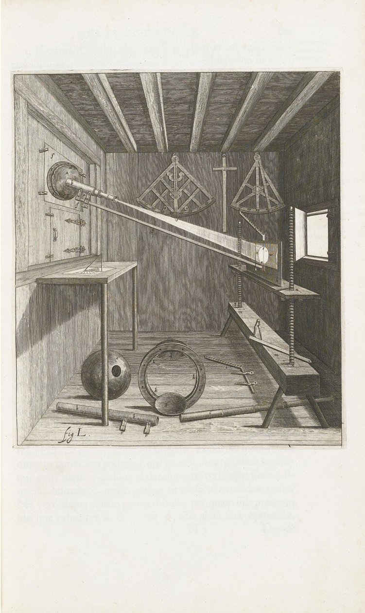 Selenographia, 1647 af Johannes Hevelius