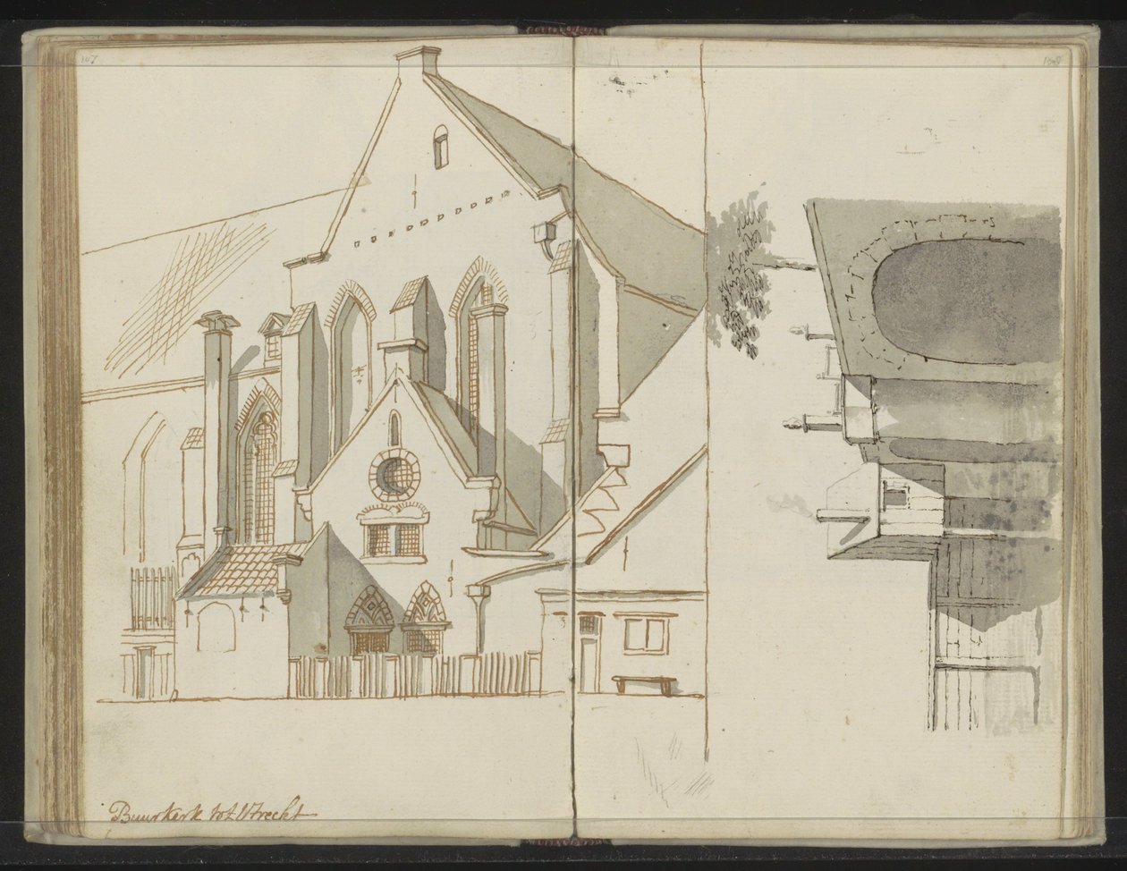 Nabokirke i Utrecht af Johannes Huibert Prins