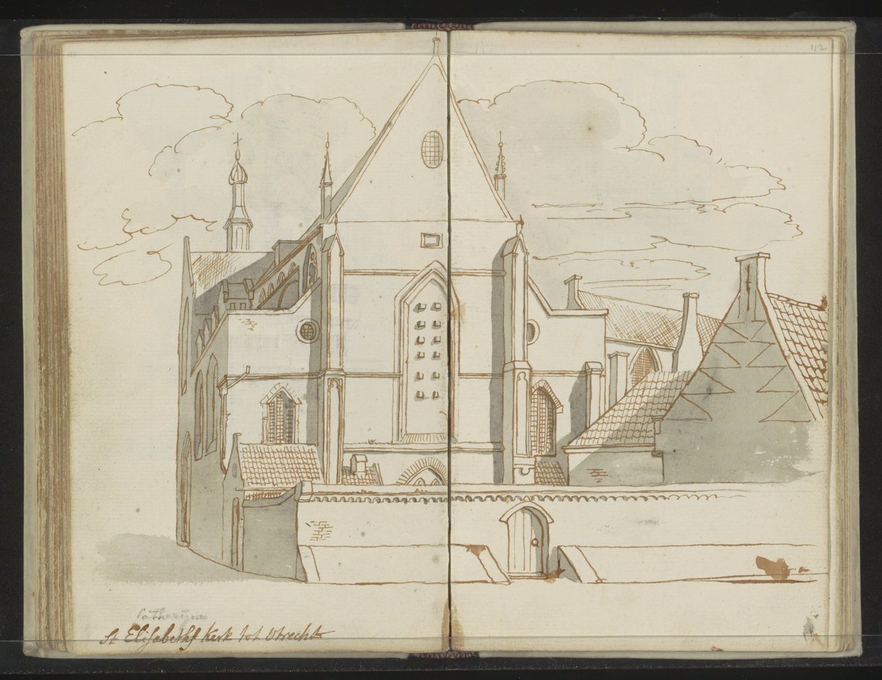 Catharijnekerk i Utrecht af Johannes Huibert Prins