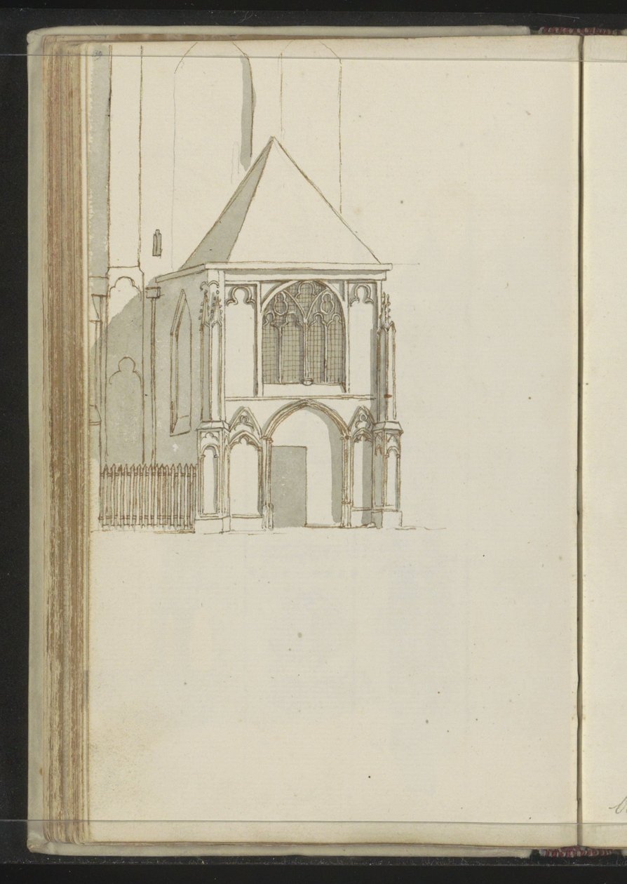 Gamle Kirke i Delft af Johannes Huibert Prins
