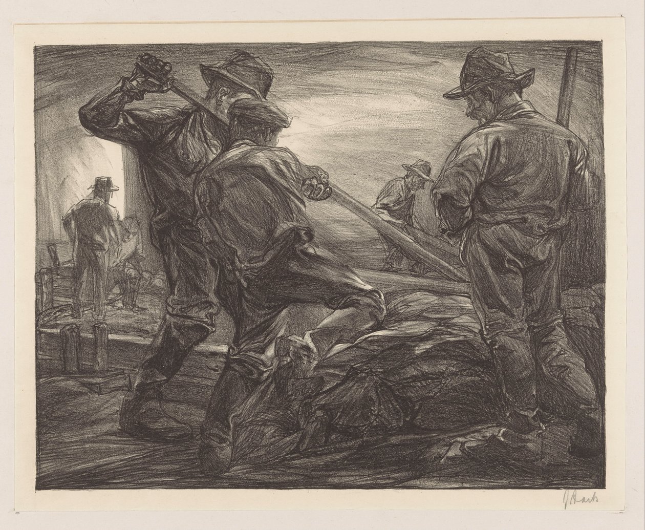 digearbejdere af Johannes Josephus Aarts (signed by artist)