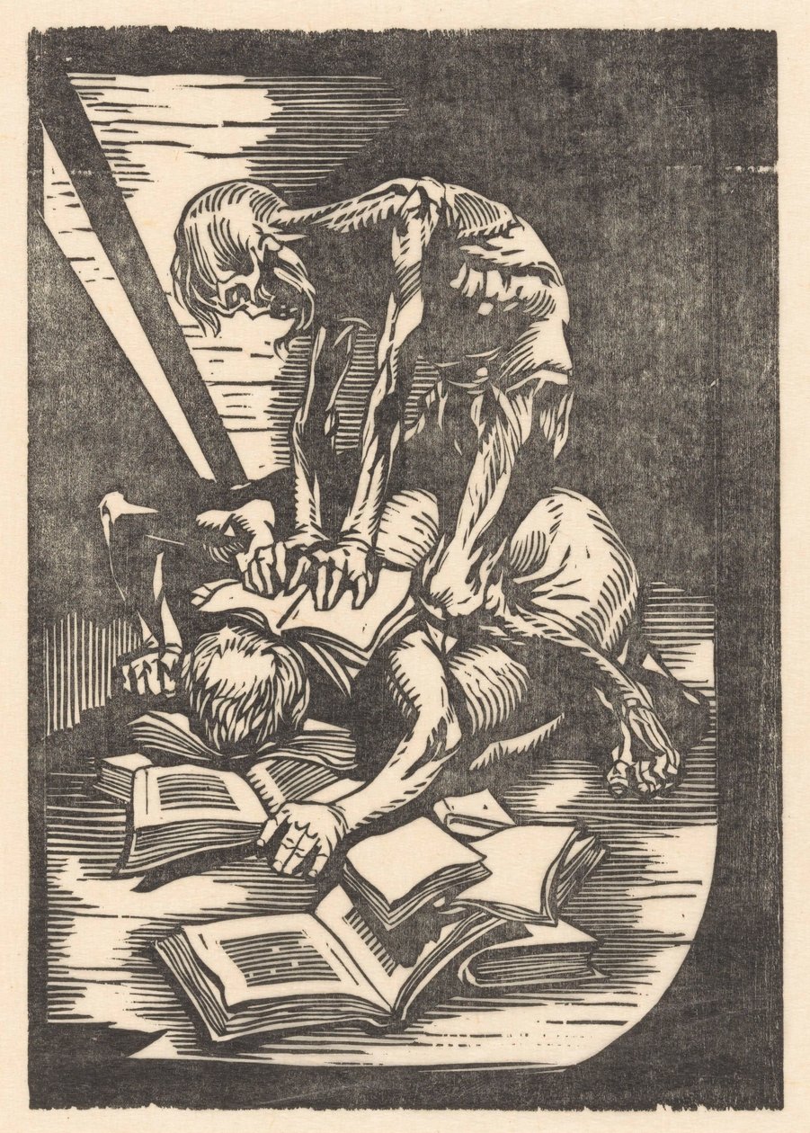 Død med offer af Johannes Josephus Aarts