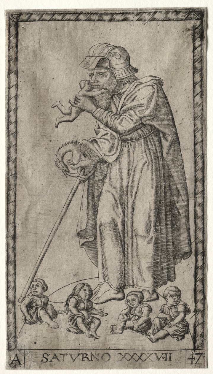 Saturn, 1547. af Johannes Ladenspelder