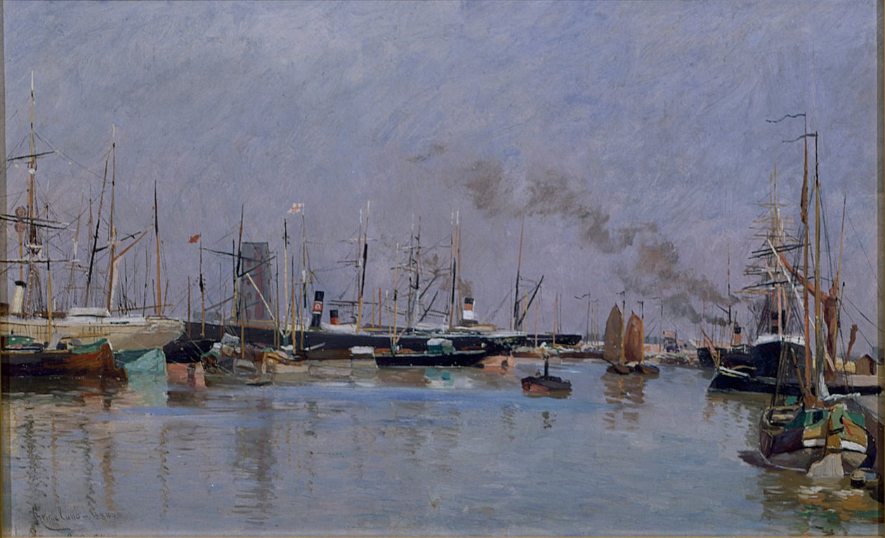 Havn i Antwerpen af Johannes Martin Grimelund