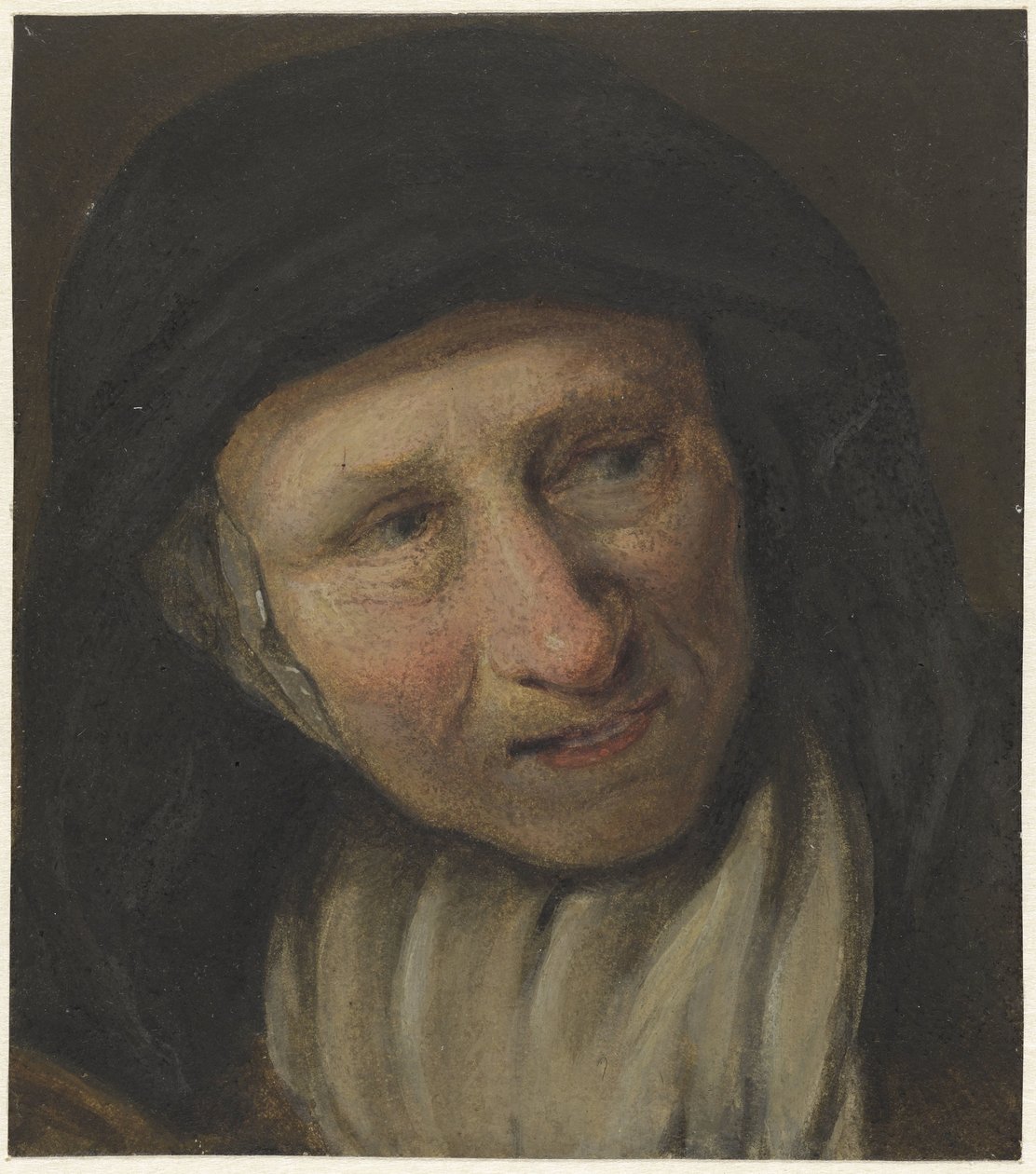 Hovedet af en kvinde af Johannes Petrus van Horstok