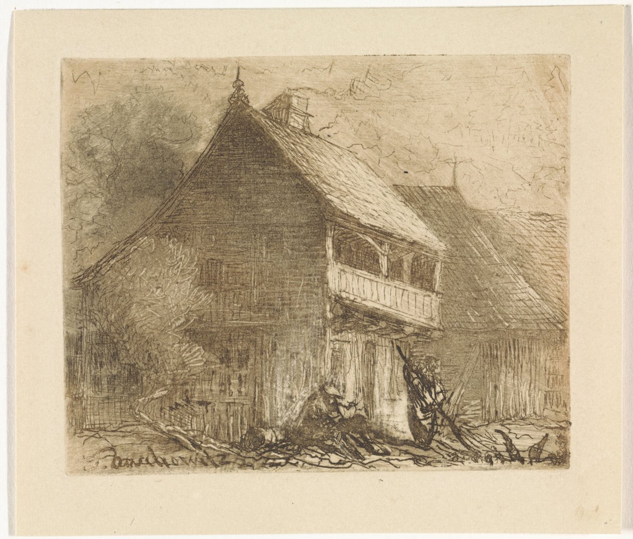 Sommerhus i Auschwitz i Bøhmen af Johannes Tavenraat