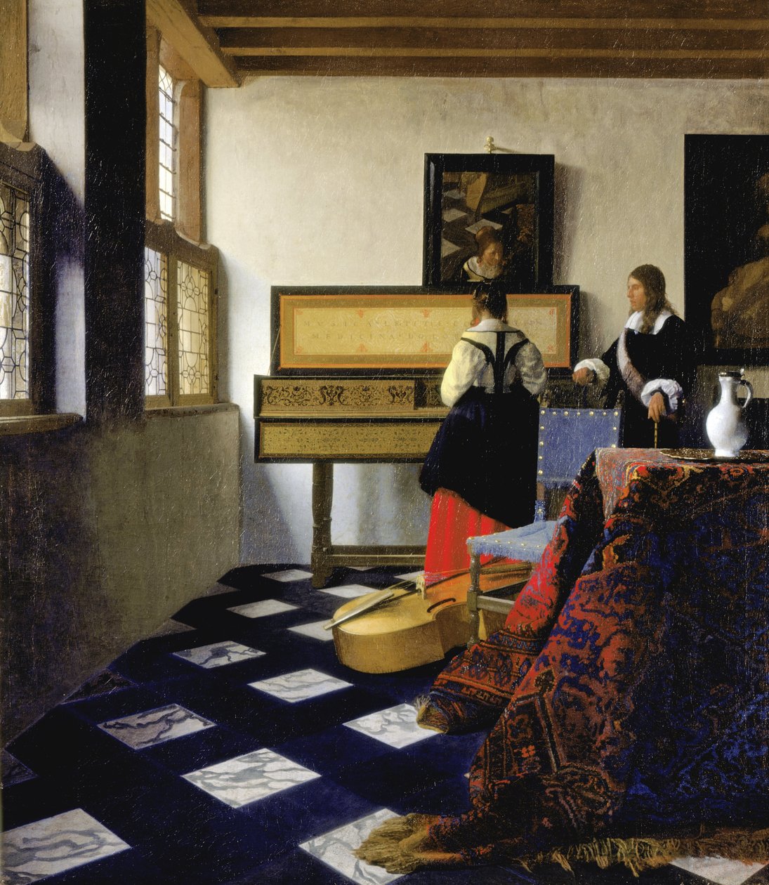 Hollandsk: Musiktimen af Johannes Vermeer