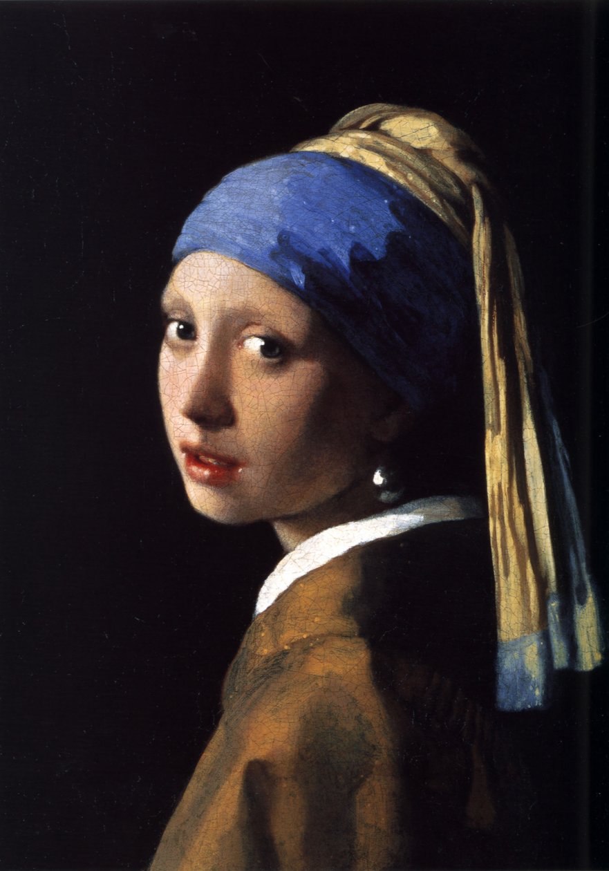 Pige med en perleørering af Johannes Vermeer
