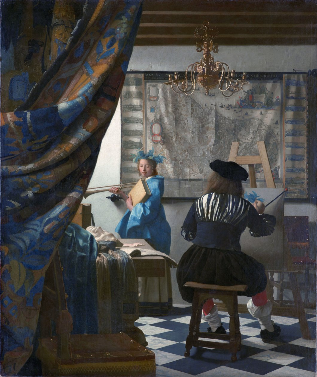 Kunsten at male af Johannes Vermeer