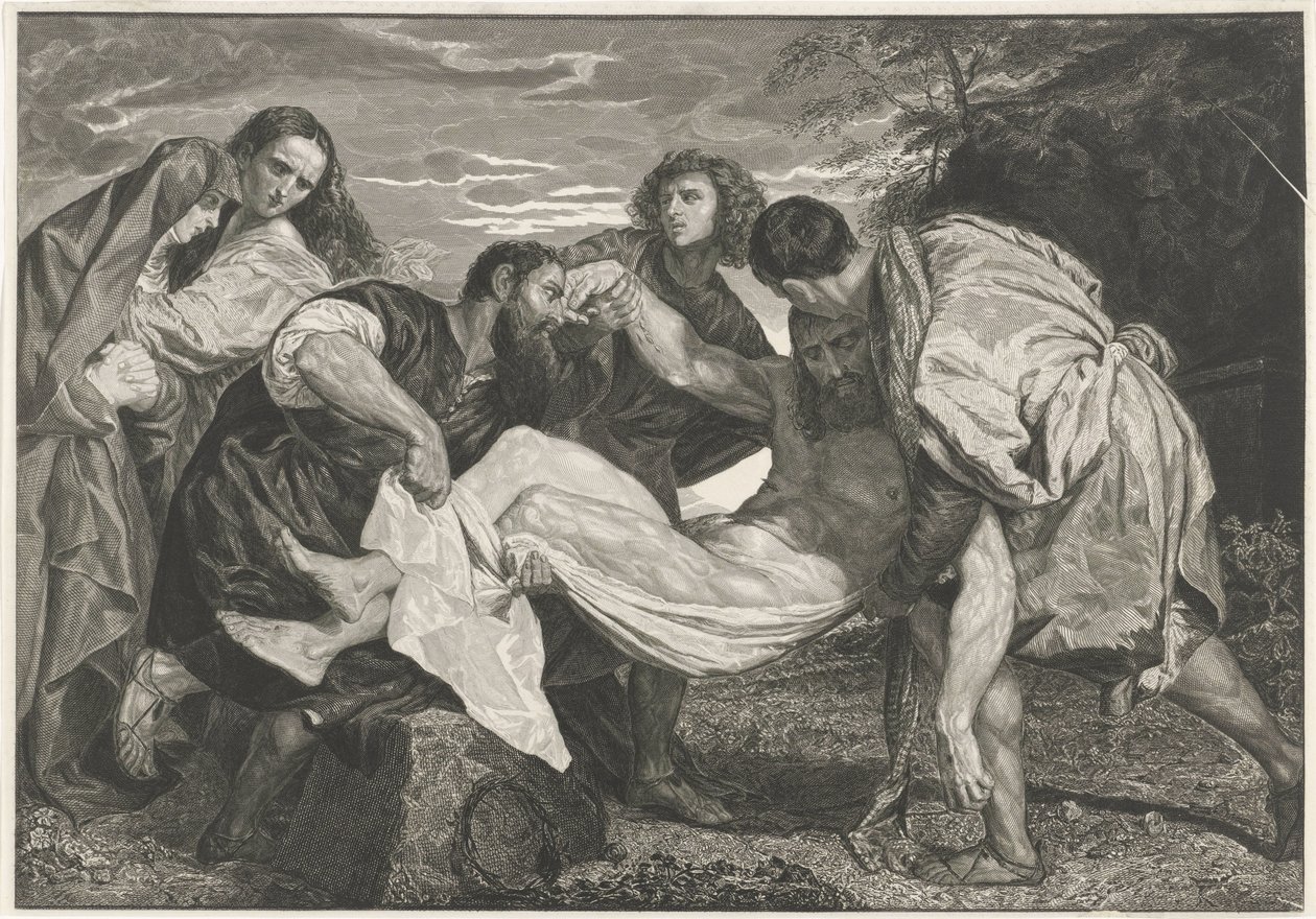 Kristi begravelse af Johannes de Mare