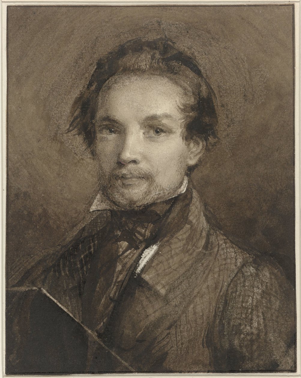 Selvportræt af Johannes de Mare af Johannes de Mare
