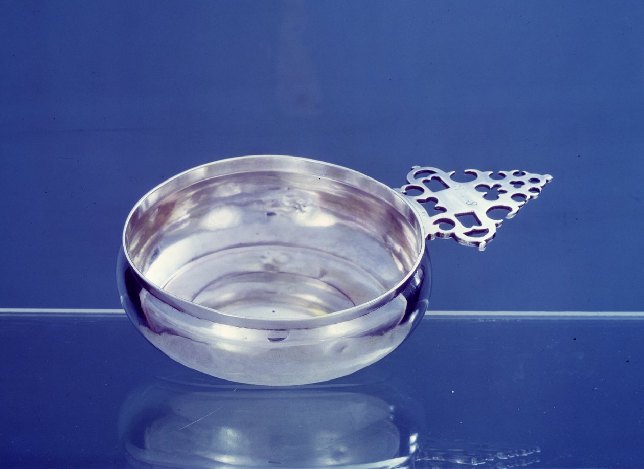 Porringer (sølv) af John Coney