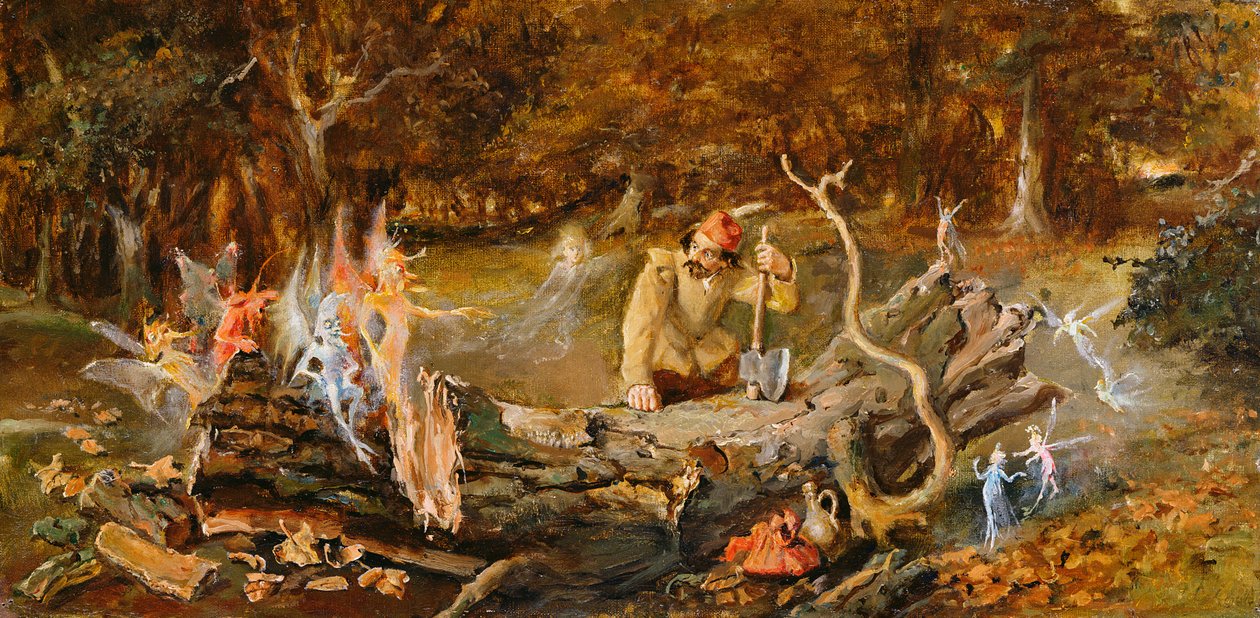 Træhuggeren af John Anster Fitzgerald