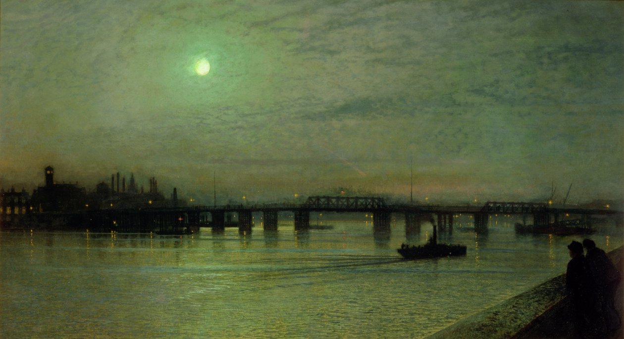 Battersea Bridge, 1885 af John Atkinson Grimshaw