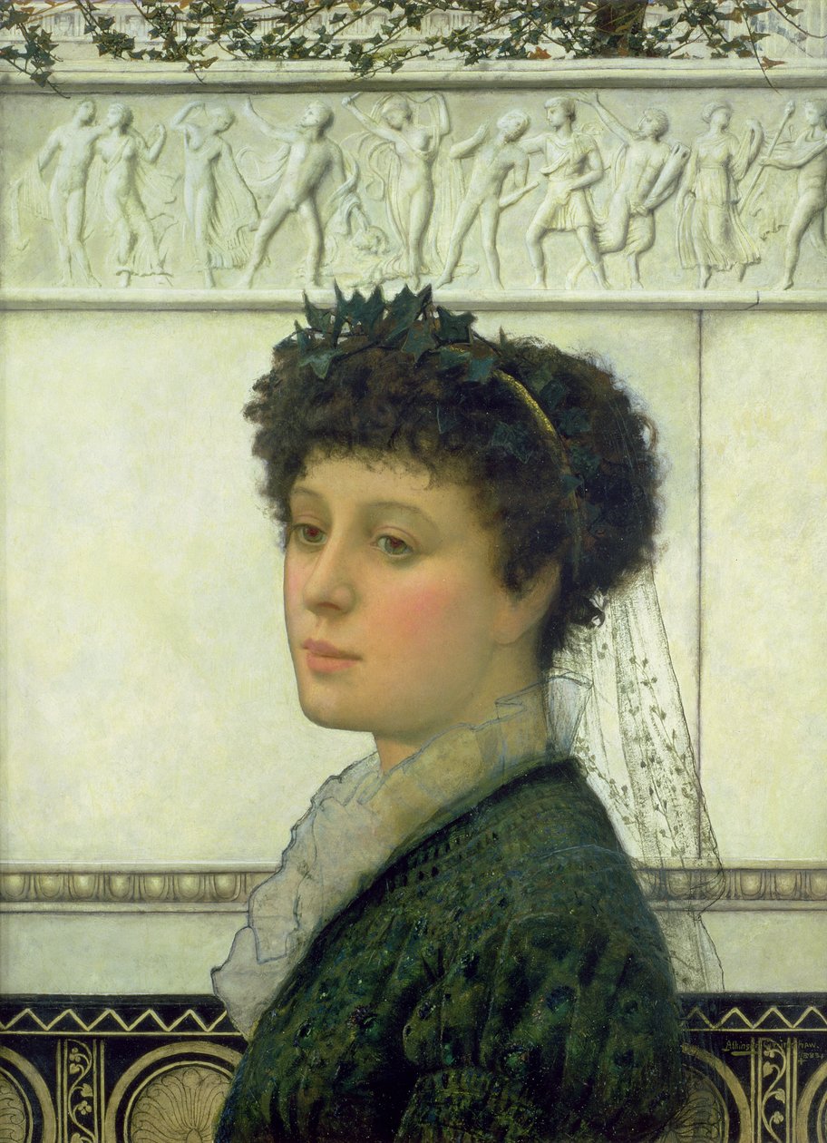 Flamme, 1883 af John Atkinson Grimshaw