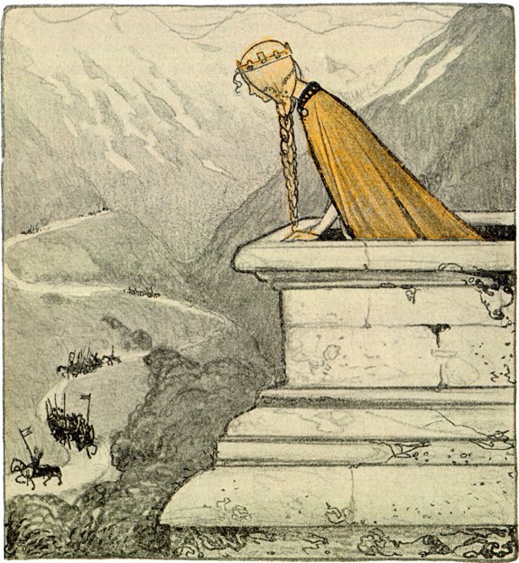 Jolantha von Freudenstein af John Bauer