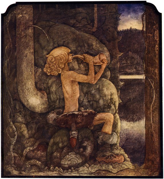 Tomtepojken af John Bauer