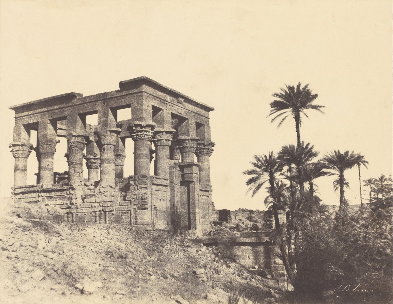 Trajans kiosk, Philae af John Beasly Greene