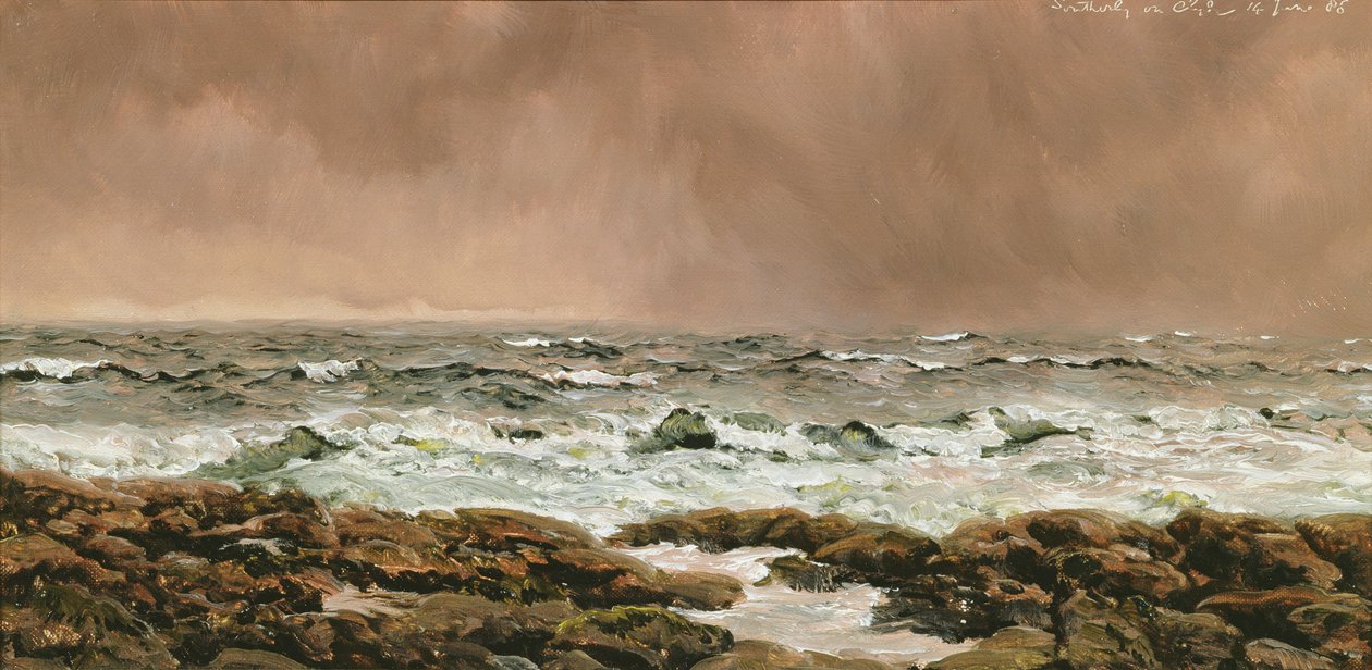 A Southerly on the Clyde, 14. juni 1886 af John Brett