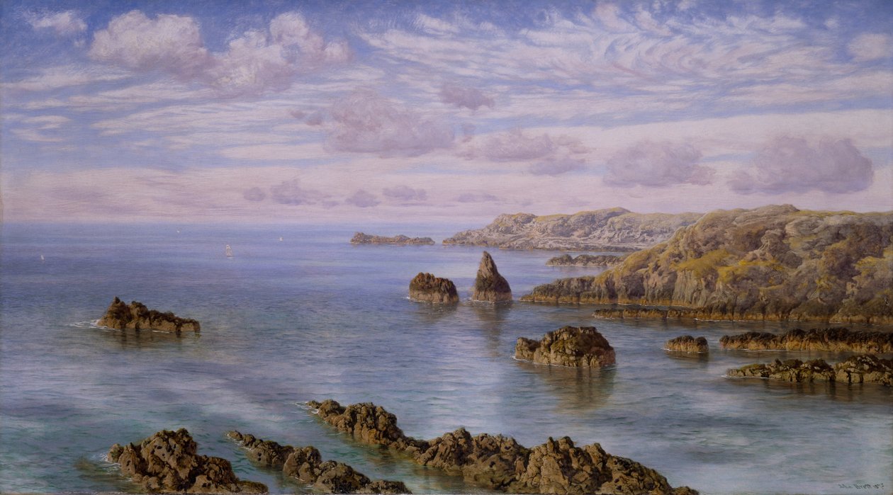 Guernsey sydlige kyst af John Brett