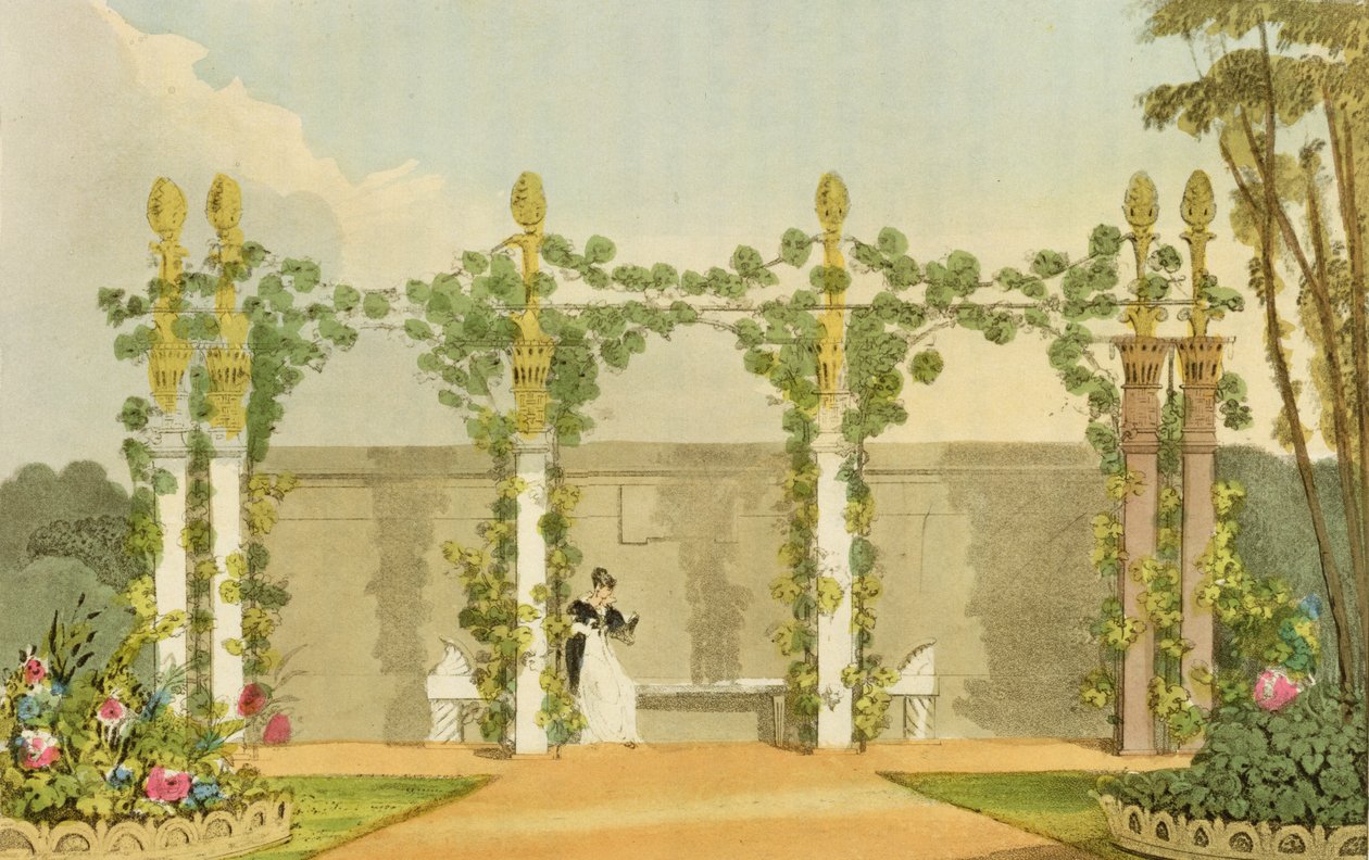 A Garden Seat, fra Ackermanns 