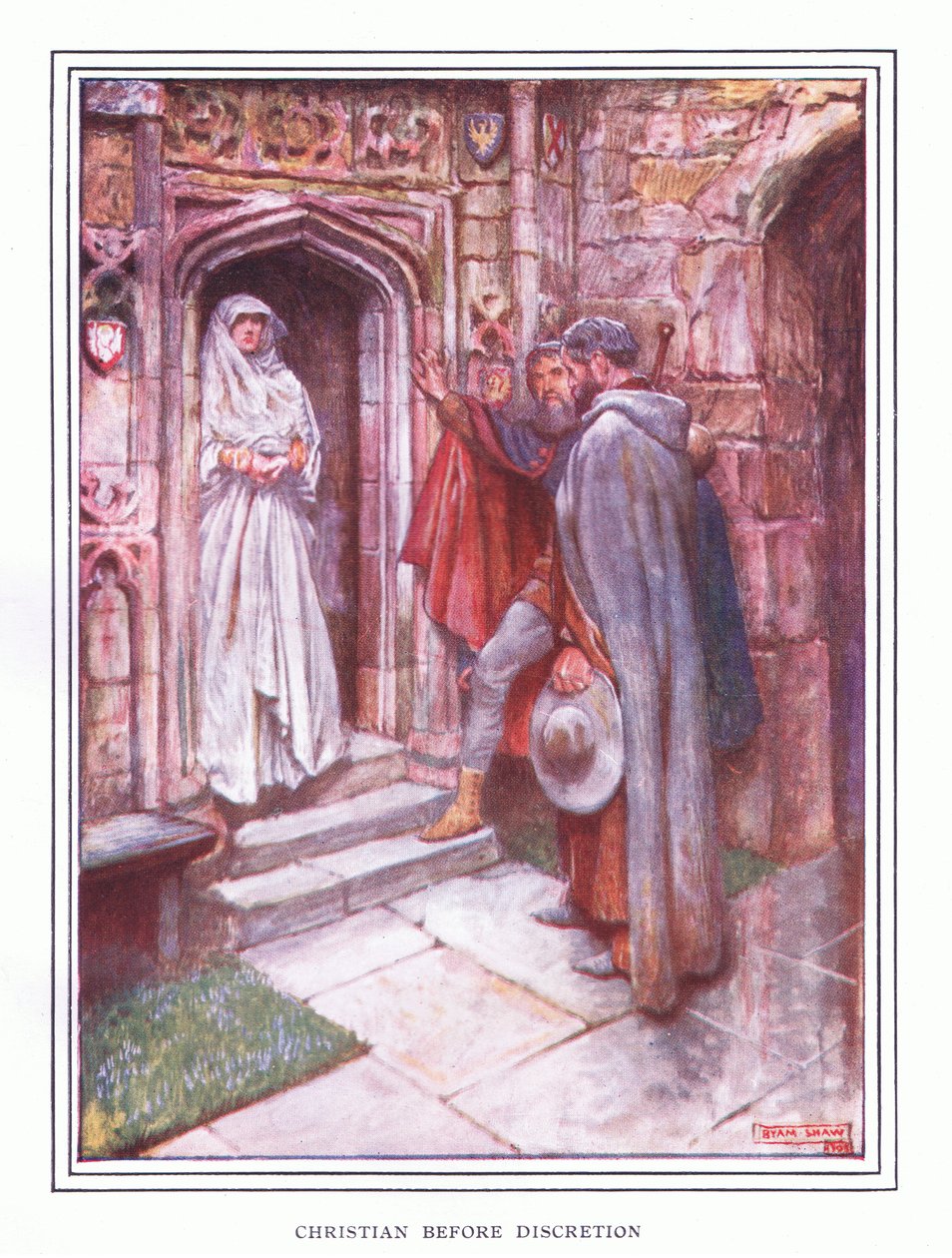 Christian før skøn af John Byam Liston Shaw