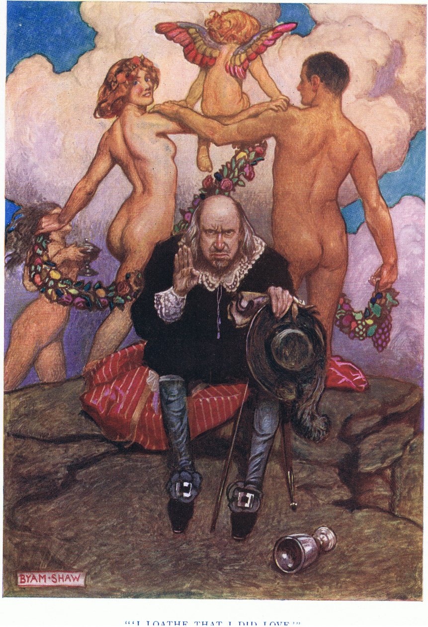 Jeg hader, at jeg elskede, 1928 af John Byam Liston Shaw