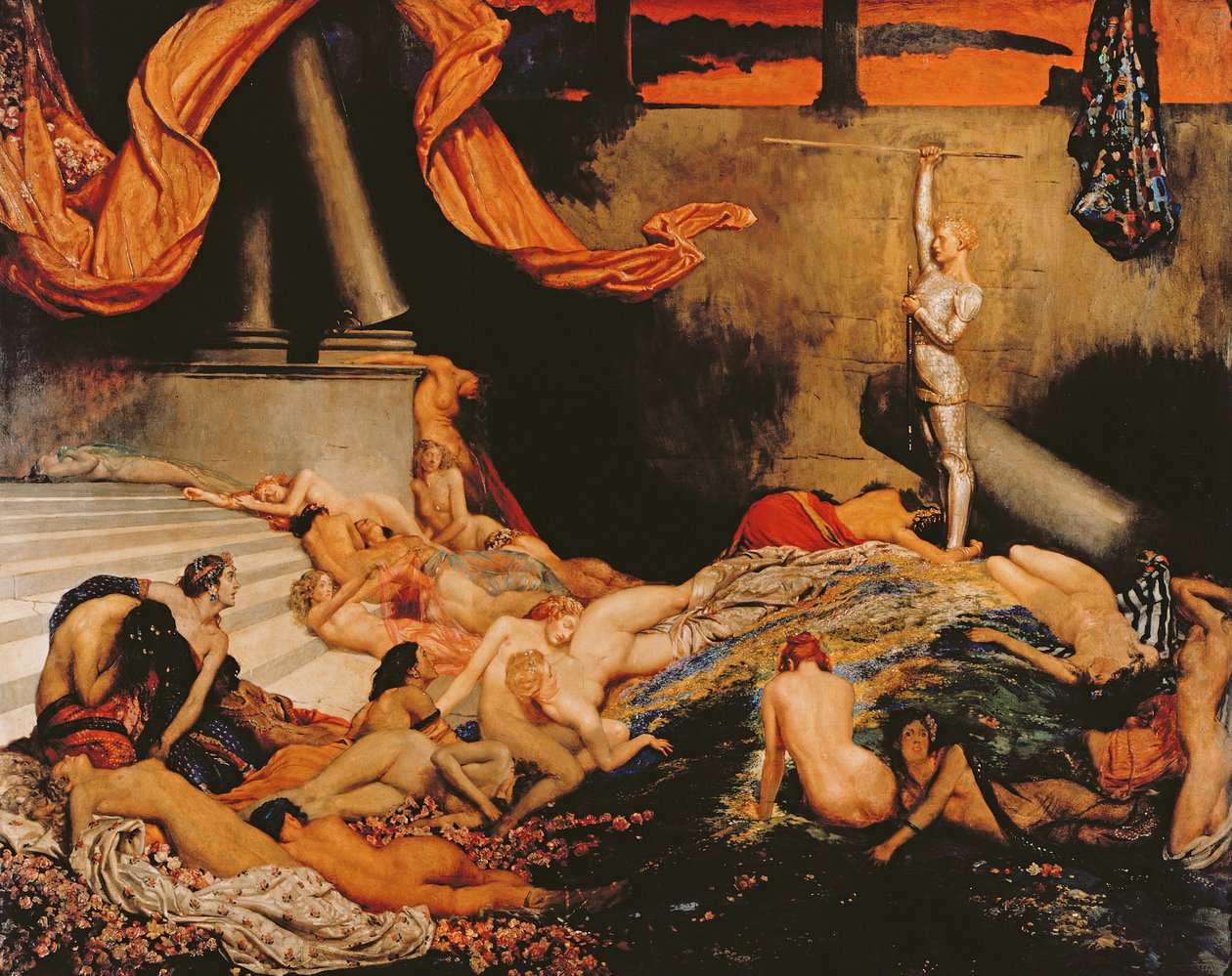 Det arresterede spyd af John Byam Liston Shaw