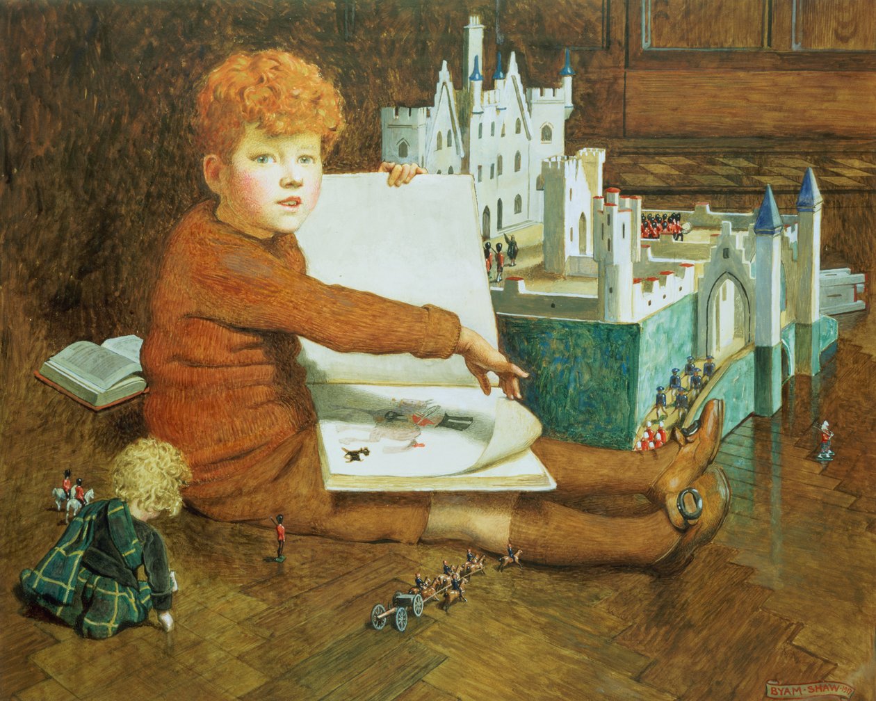 Legetøjsslottet af John Byam Liston Shaw