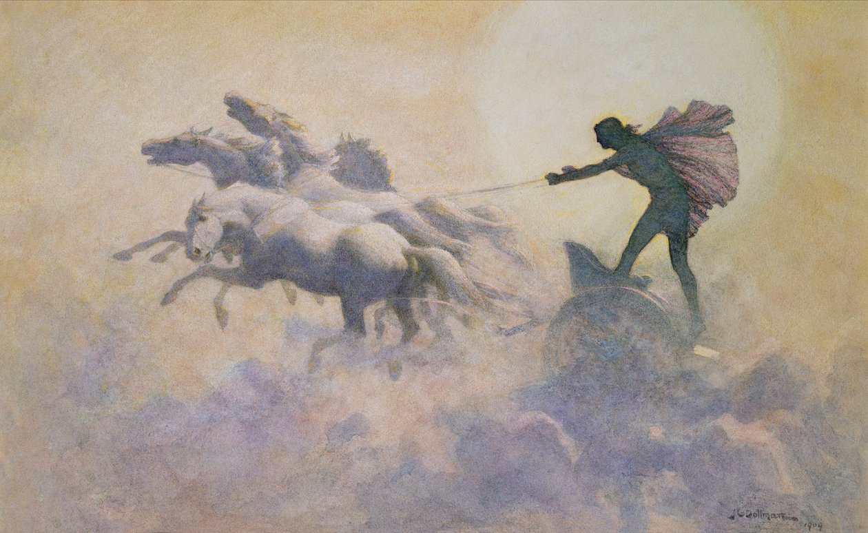 Solens vogn, 1909 af John Charles Dollman