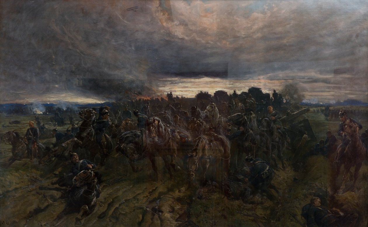 Det tyske tilbagetog fra Marne, 1915 af John Charlton
