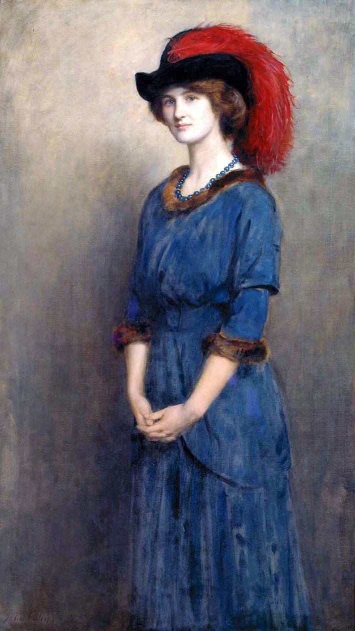 Angela McInnes af John Collier