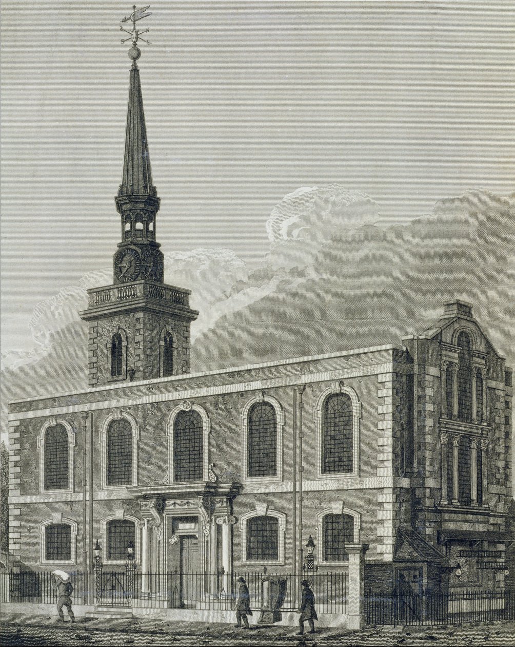 St. James, Westminster, ætset af J. Skelton for 