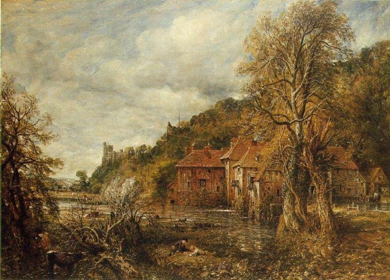 Arundel Mølle og Slot af John Constable