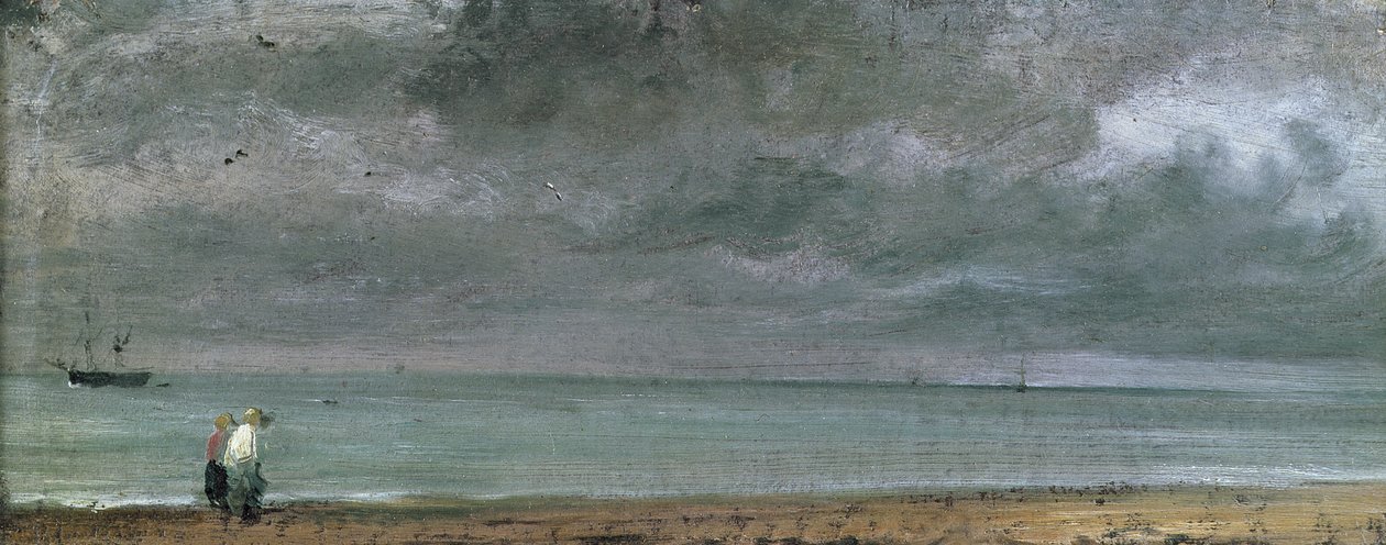 Brighton Beach af John Constable