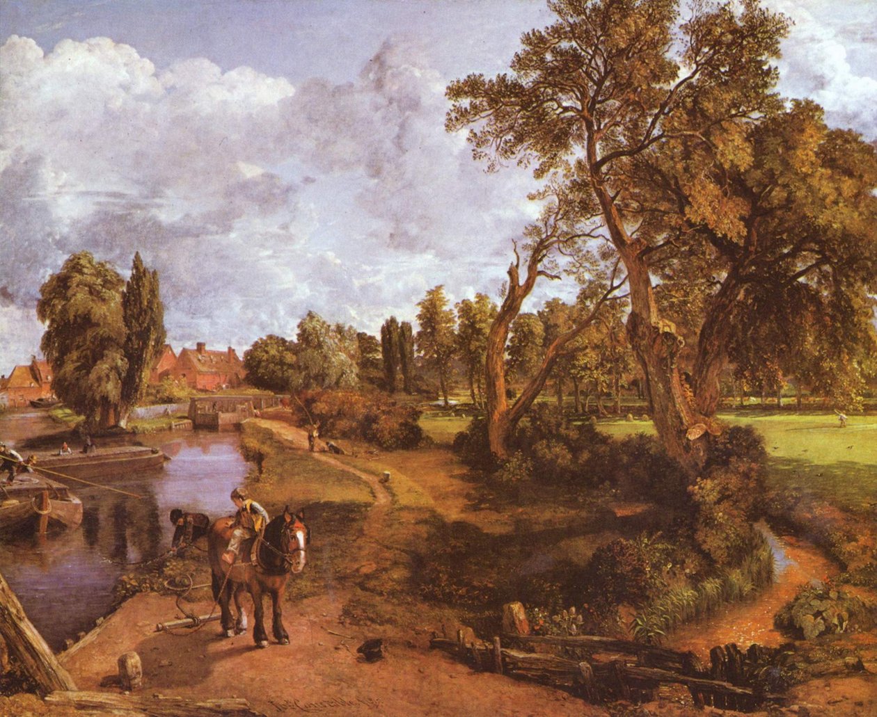 Admiralens hus i Hampstead af John Constable