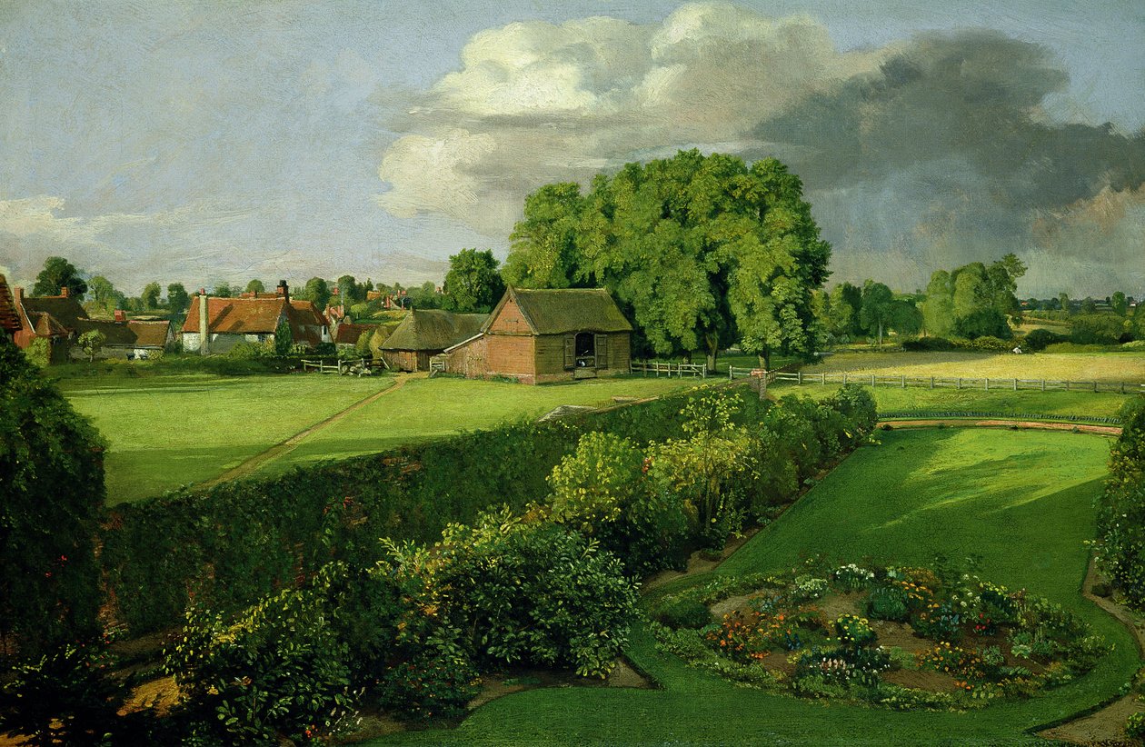 Golding Constables blomsterhave, 1815 (par af 991) af John Constable