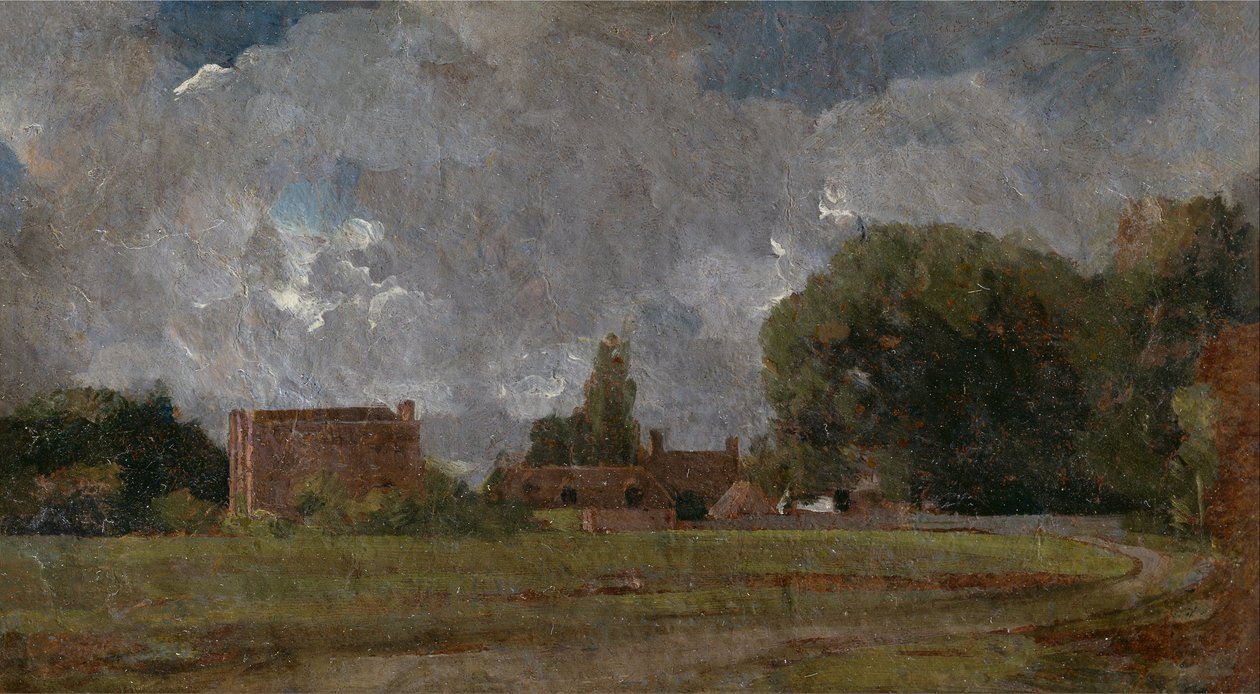 Golding Constables House, East Bergholt- kunstnernes fødested af John Constable