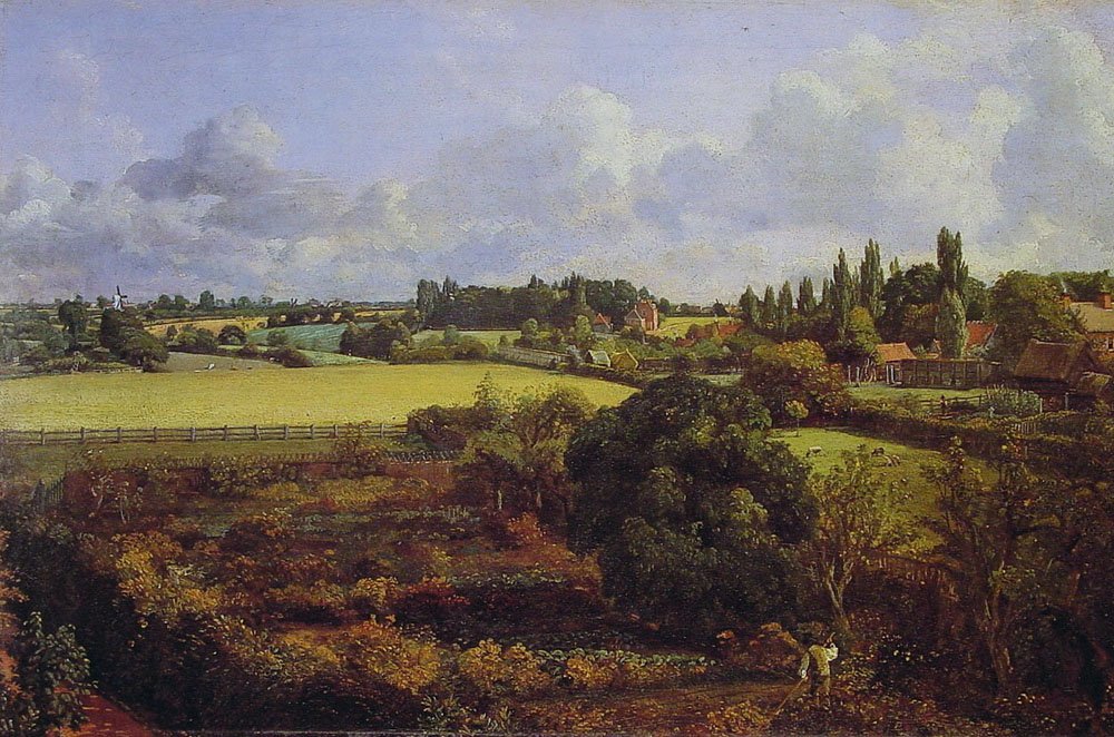 Golding Constables Køkkenhave af John Constable